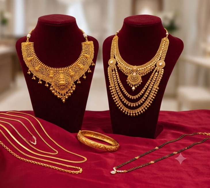 Gold Necklaces & Chains
