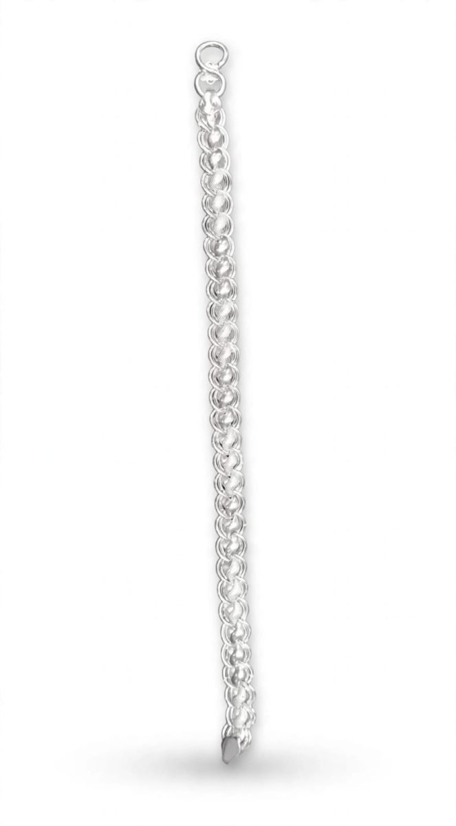Sterling Silver Double-Link Chain Bracelet