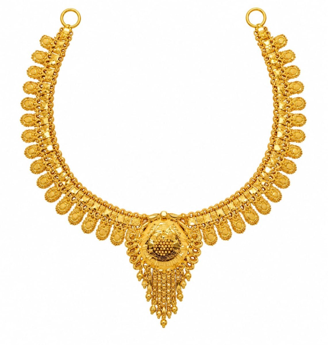 Classic Filigree Gold Choker Necklace