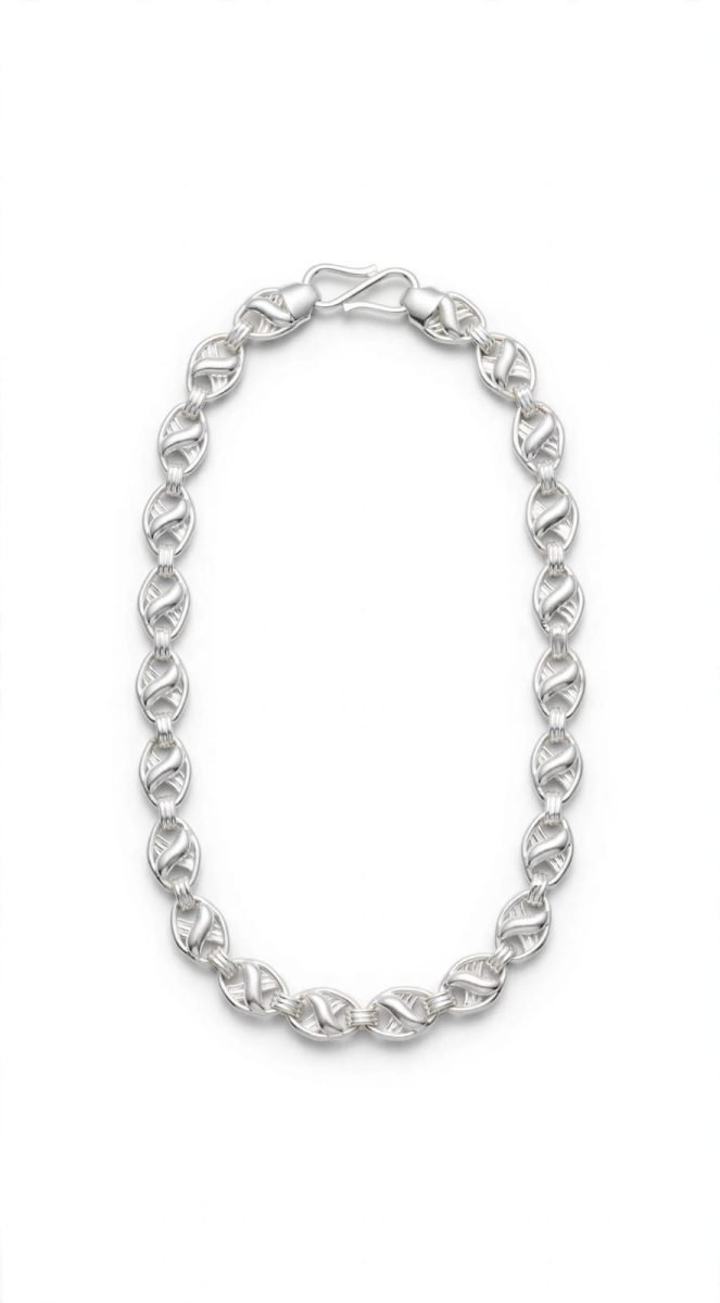 Radiant Interlinked Silver Bracelet