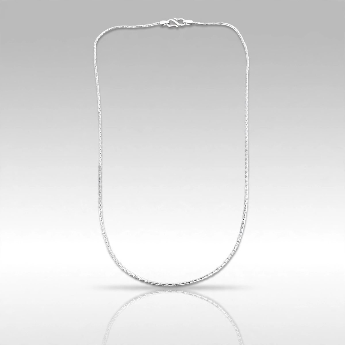 Sterling Silver Diamond-Cut Franco Chain