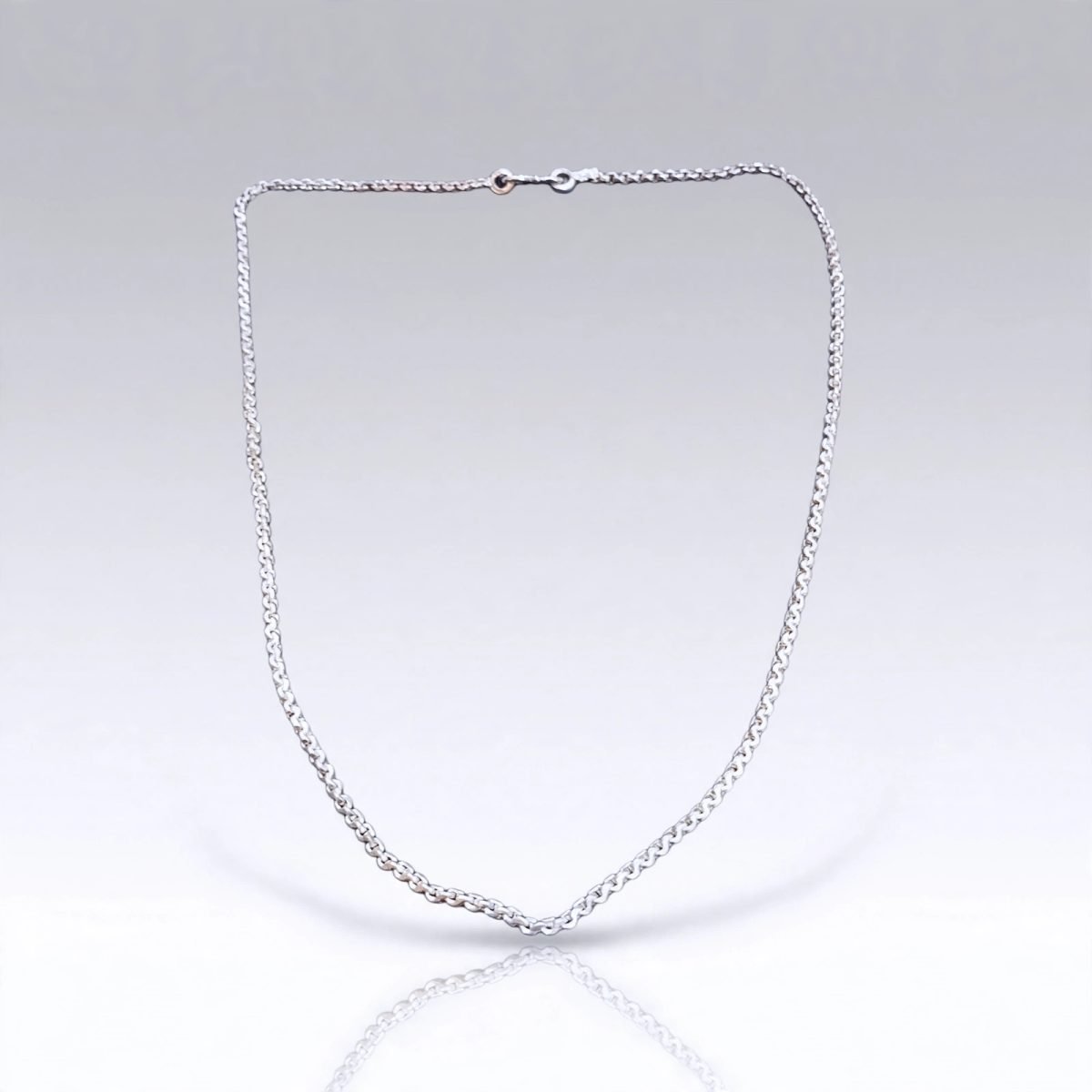 Sterling Silver Curb Link Chain Necklace