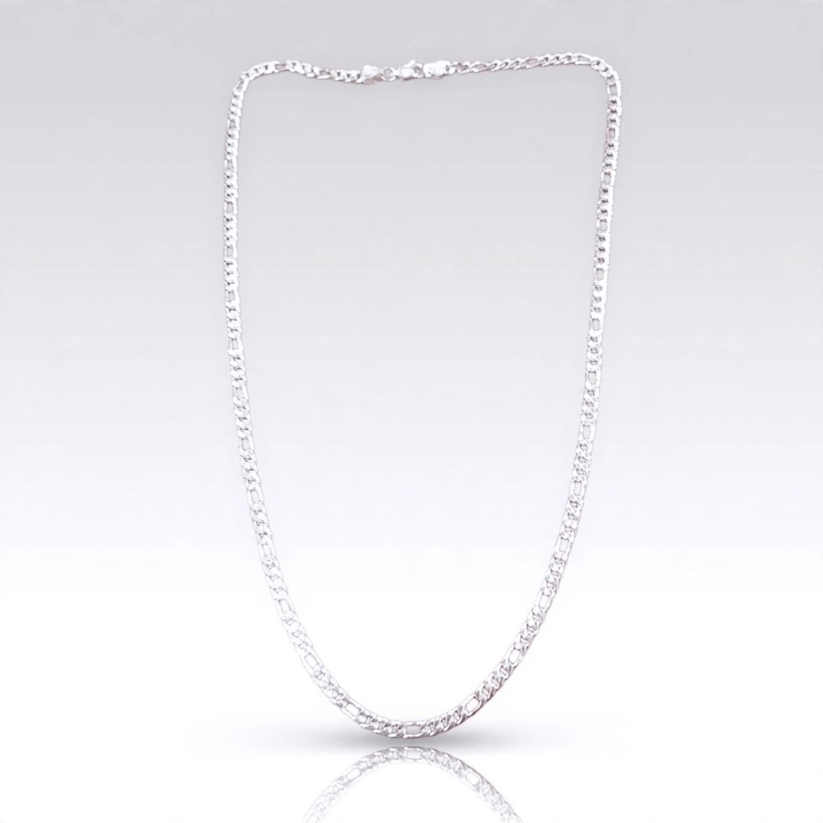 Sterling Silver Classic Figaro Link Chain