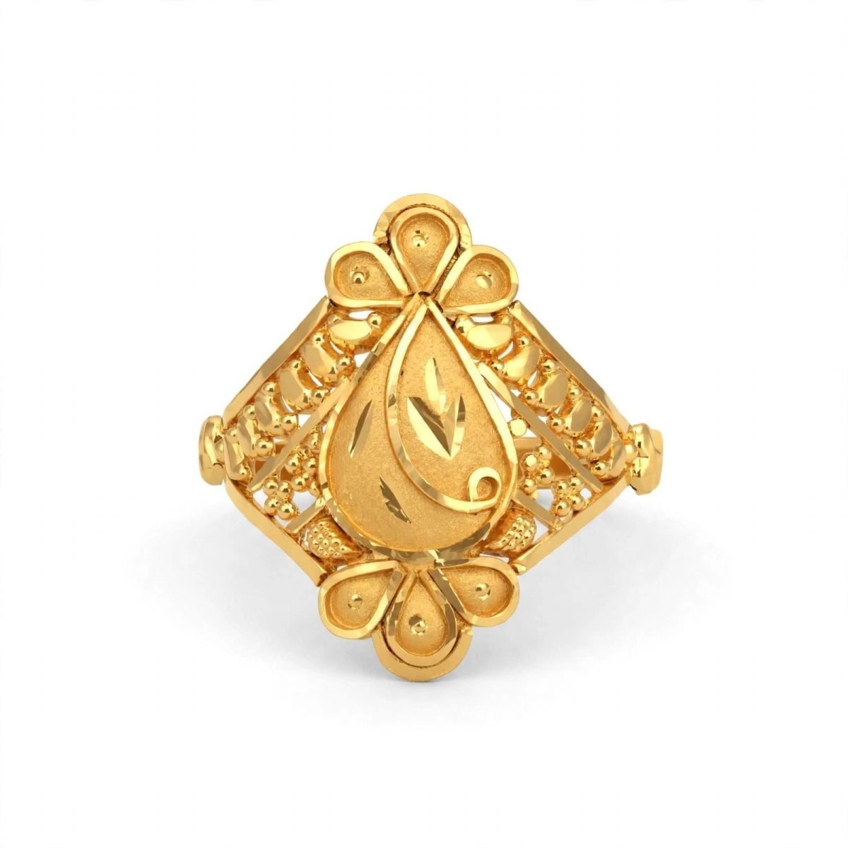 Paisley Grace Gold Statement Ring