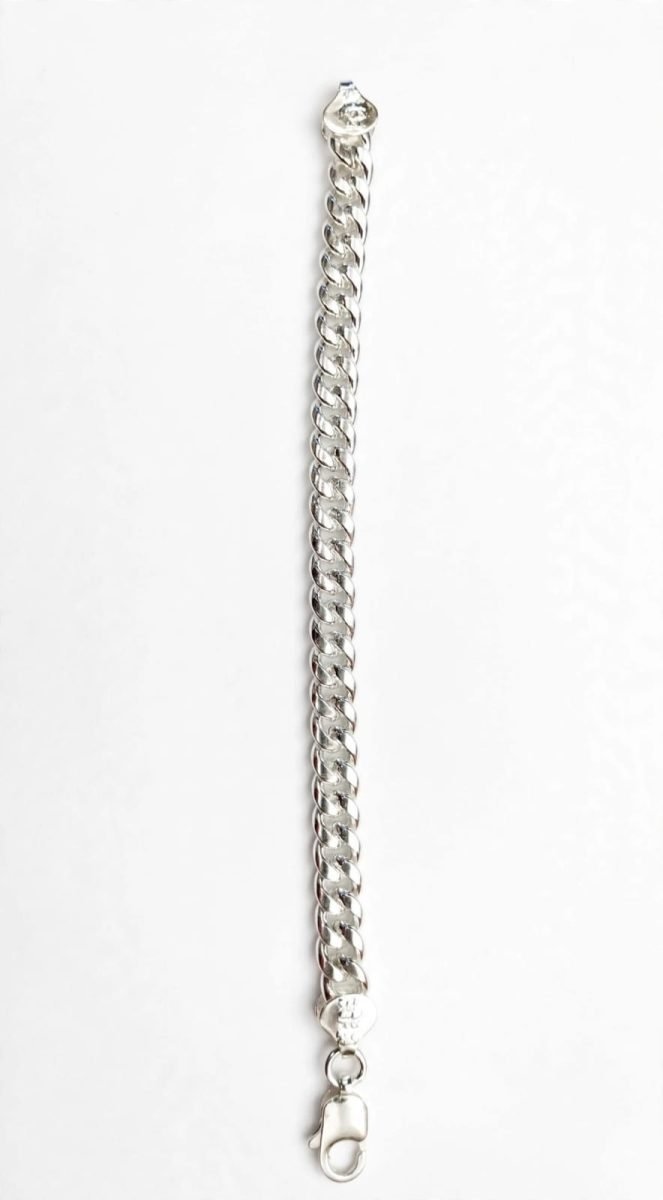 Classic Sterling Silver Cuban Link Bracelet (6mm)